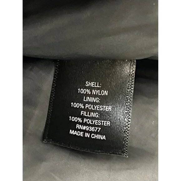 Xersion Men’s Packable Puffer Vest XL Black Lightweight Zip Up - Picture 11 of 12